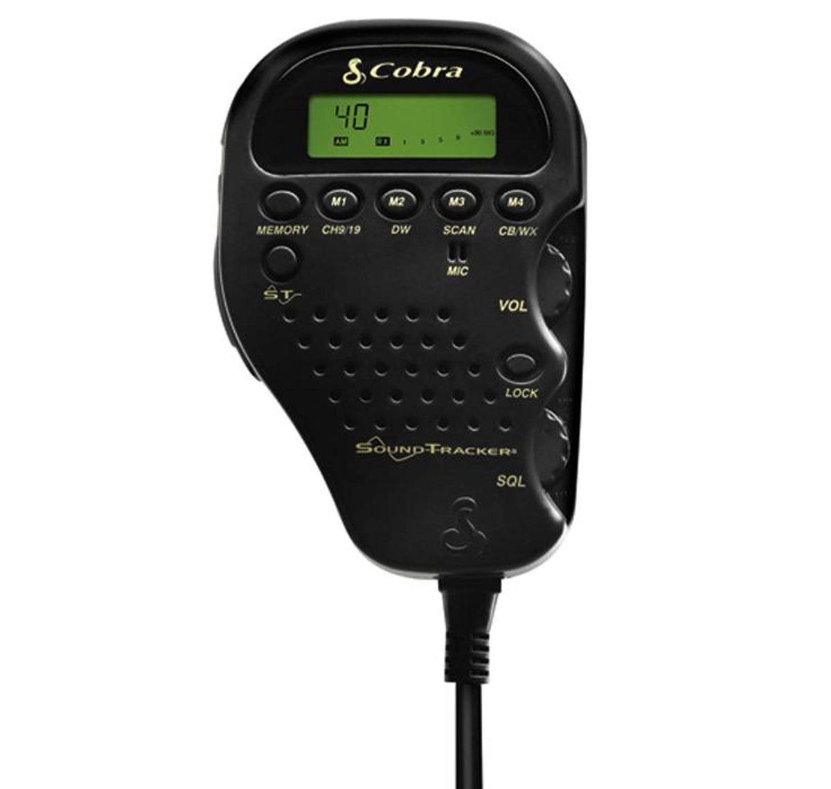(2) Cobra Compact Remote Mount LCD Display CB Radios w/ NOAA Weather | 75 WX ST