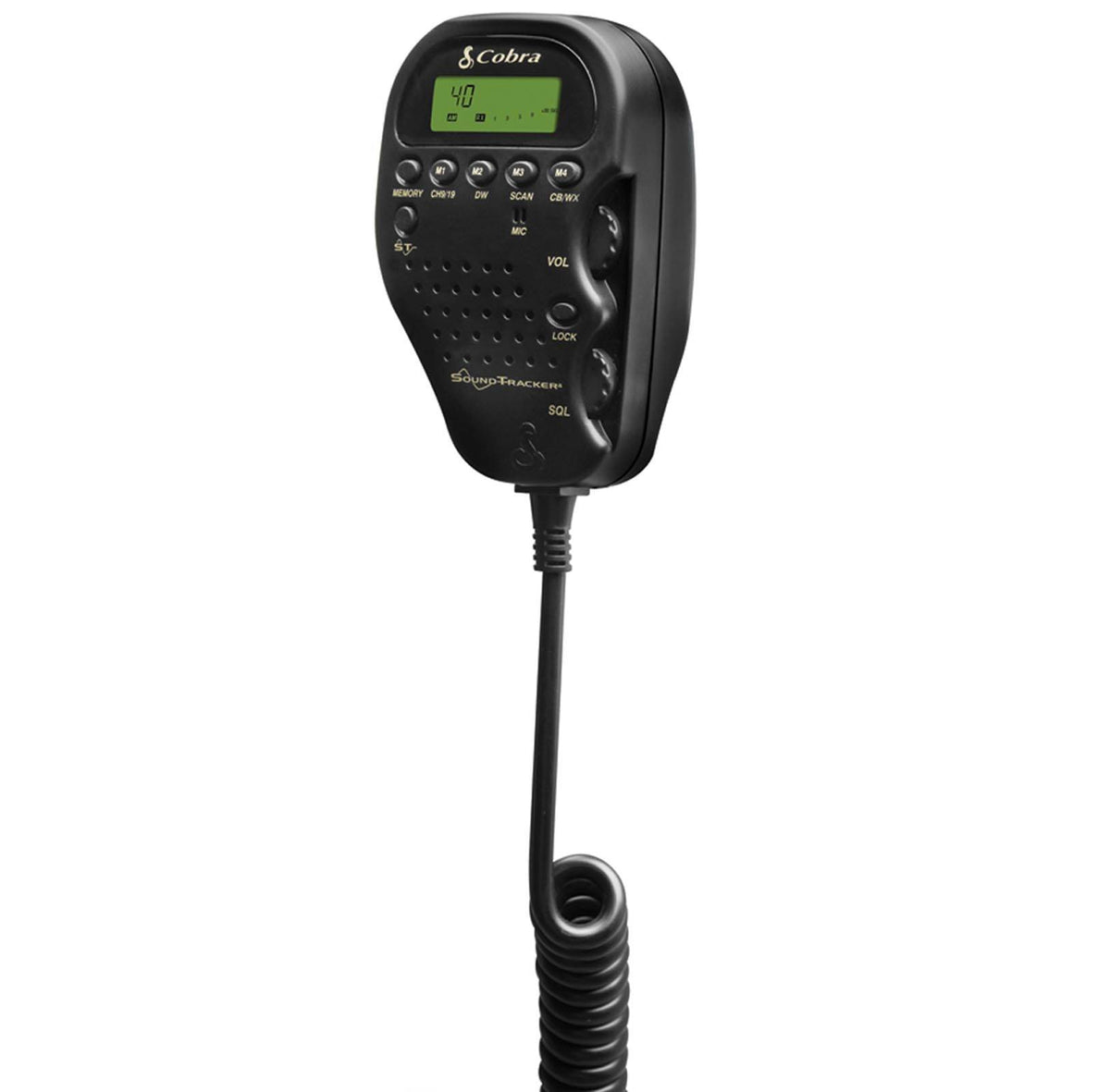 (2) Cobra Compact Remote Mount LCD Display CB Radios w/ NOAA Weather | 75 WX ST