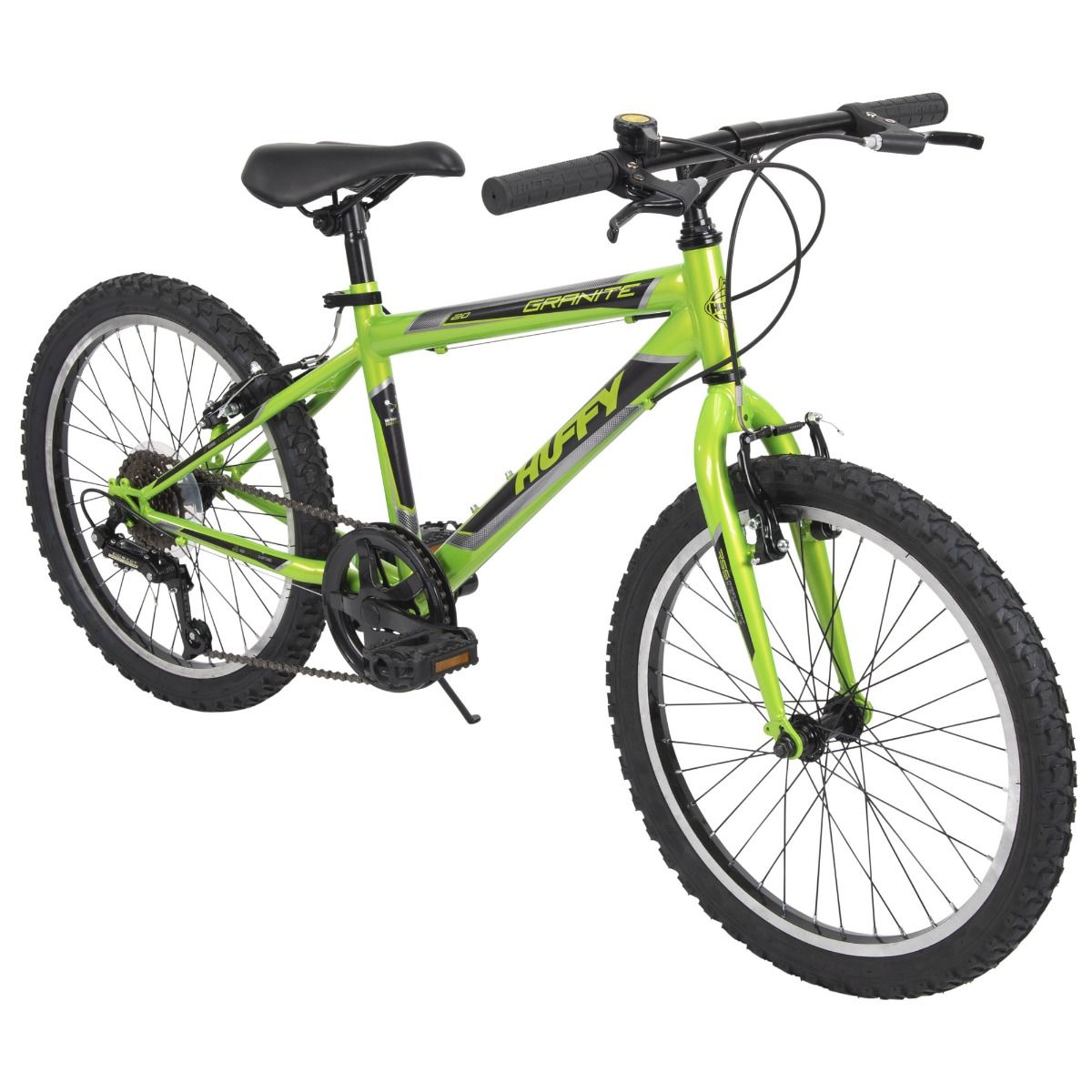 Huffy Granite 20 Inch Steel Hardtail Boy's 6 Speed Mountain Bike (For Parts)