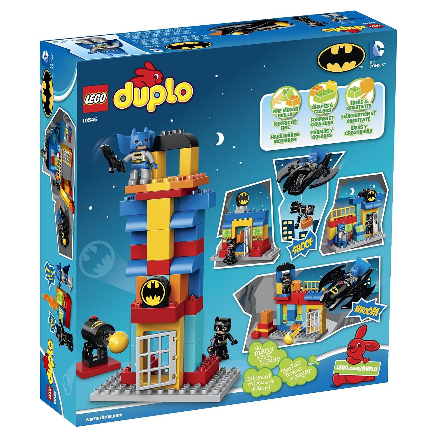 LEGO® DUPLO® Super Heroes Batcave Adventure 59 Piece Building Kit (Open Box)