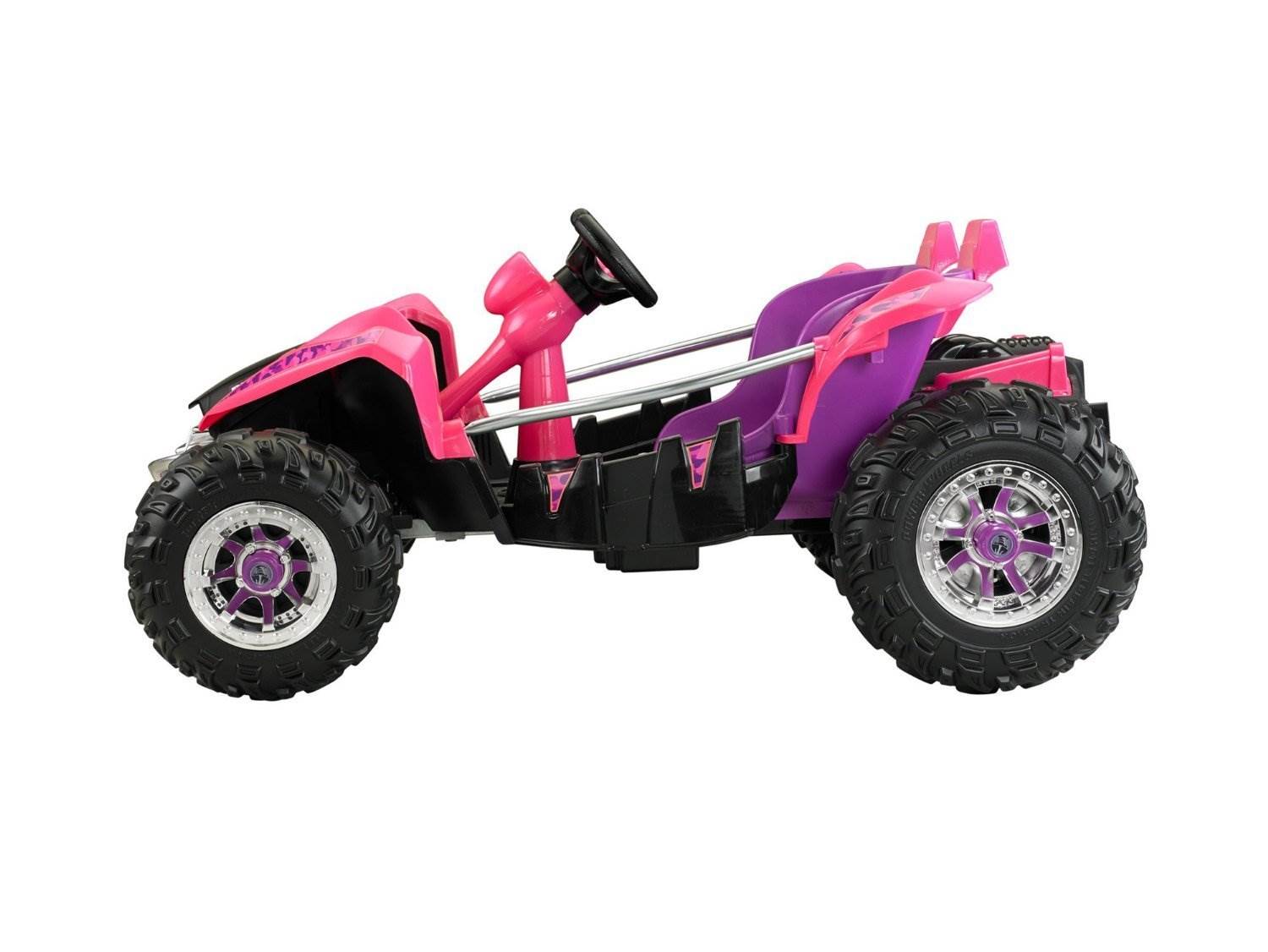 Fisher Price Girls Power Wheel Dune Racer 12V ATV Electric Ride-On | BCK89