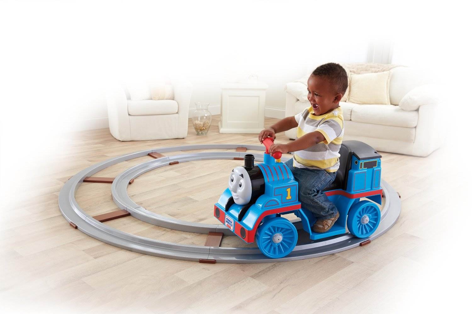 Fisher-Price Power Wheels Thomas & Friends Thomas the Tanker Train with Track