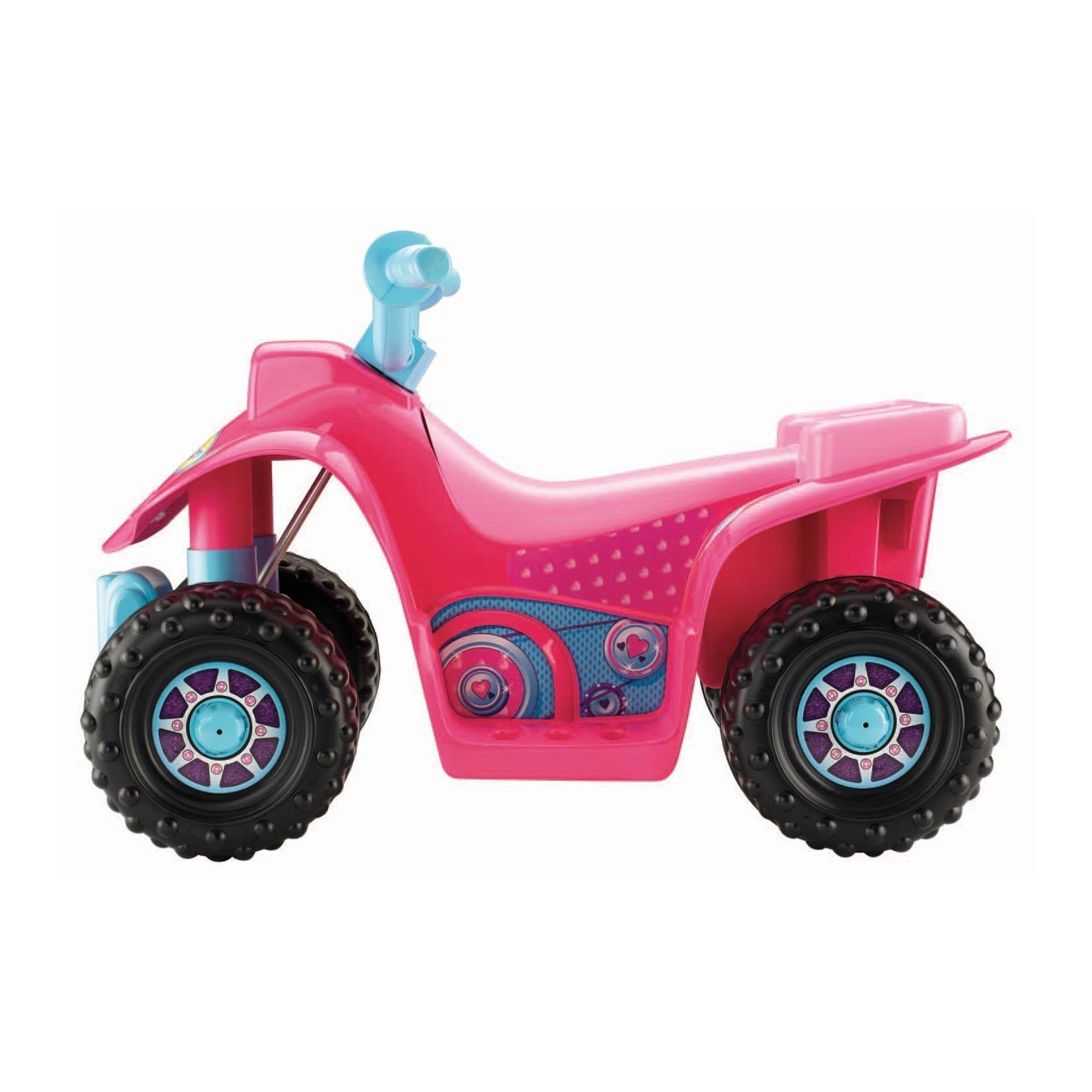 Fisher-Price Power Wheels Barbie Lil' Quad ATV Electric Ride-On (Open Box)