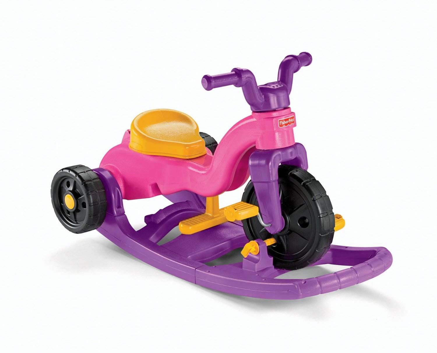 Fisher Price Rock Roll' n Ride Ride-On Girls Trike/Tricycle Pink (Open Box)