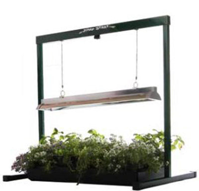 Hydrofarm JS10065 Jump Start 2' Hydroponic Grow Light Stand (Stand Only) (Used)