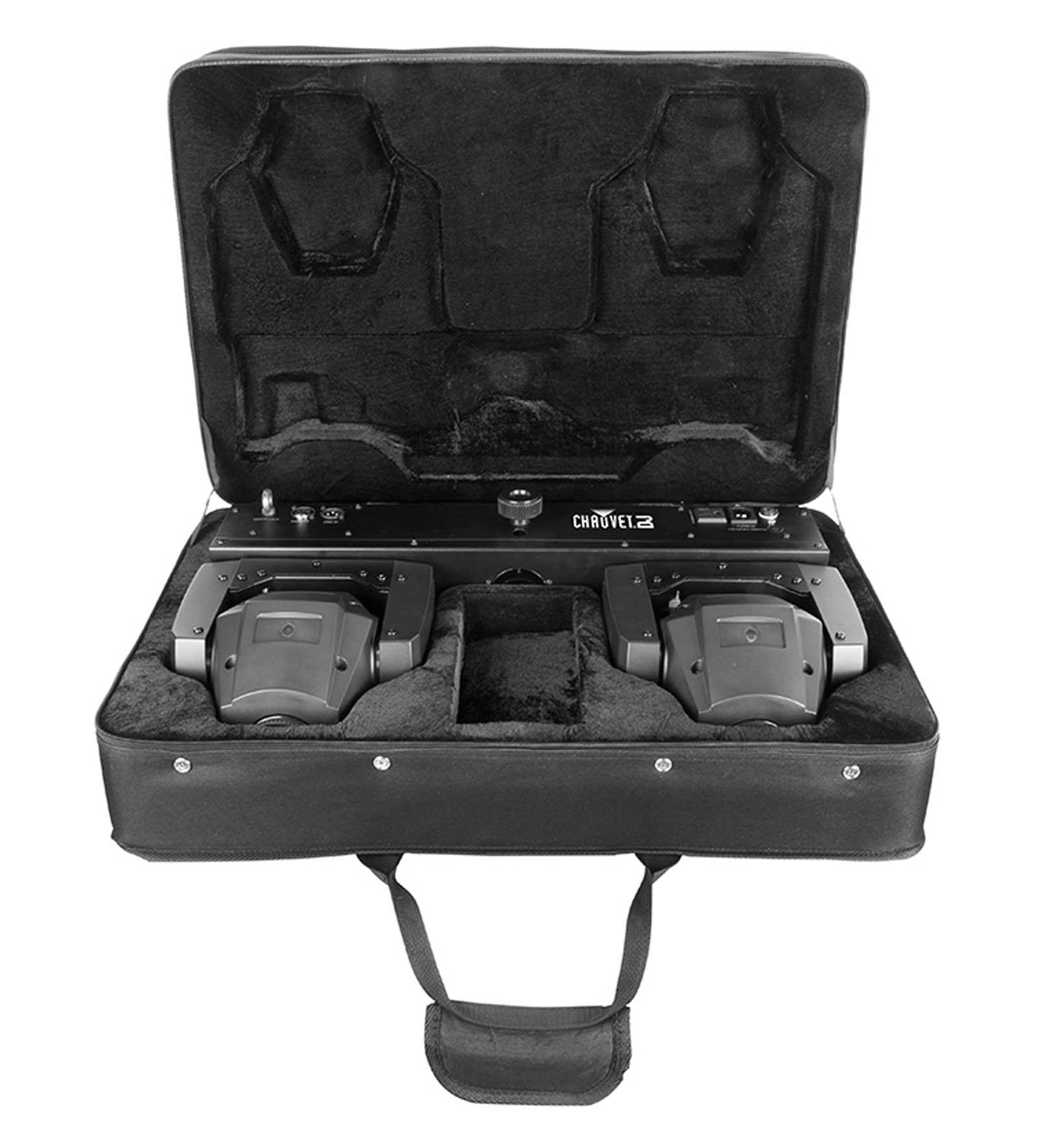 CHAUVET DJ CHS-DUO VIP Gear Bag Padded Spot Duo 150 Transport Case - Open Box