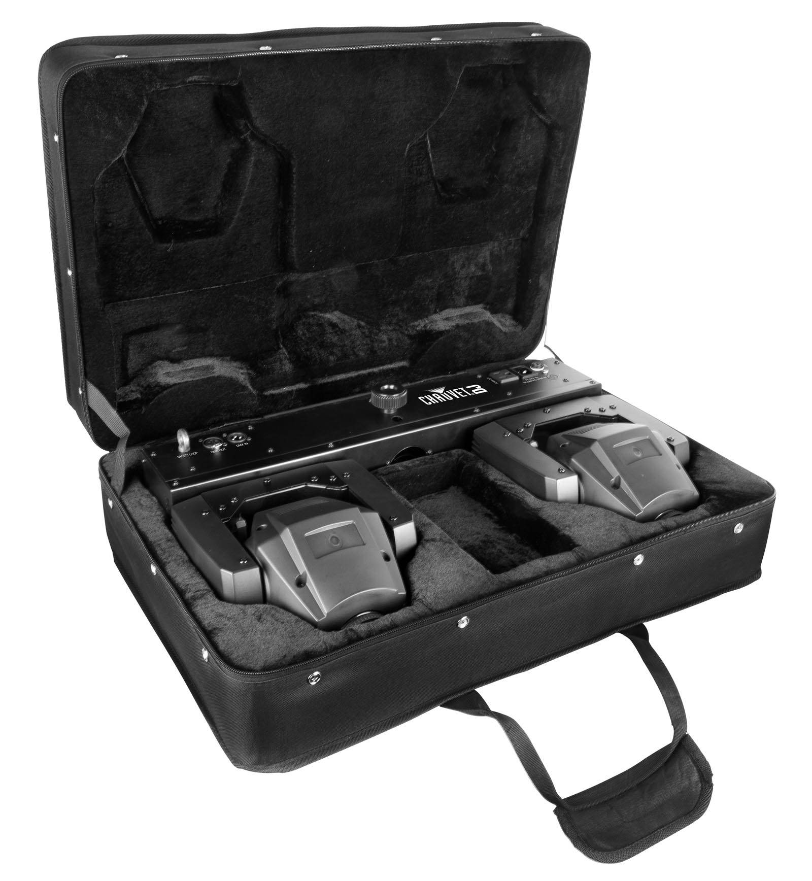 CHAUVET DJ CHS-DUO VIP Gear Bag Padded Spot Duo 150 Transport Case - Open Box