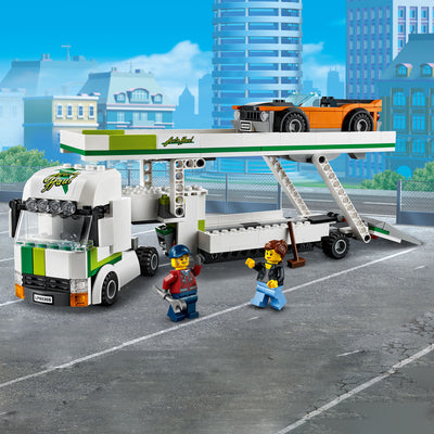LEGO City 60305 Car Transporter 342 Piece Block Building Set for Kids 5 and Up