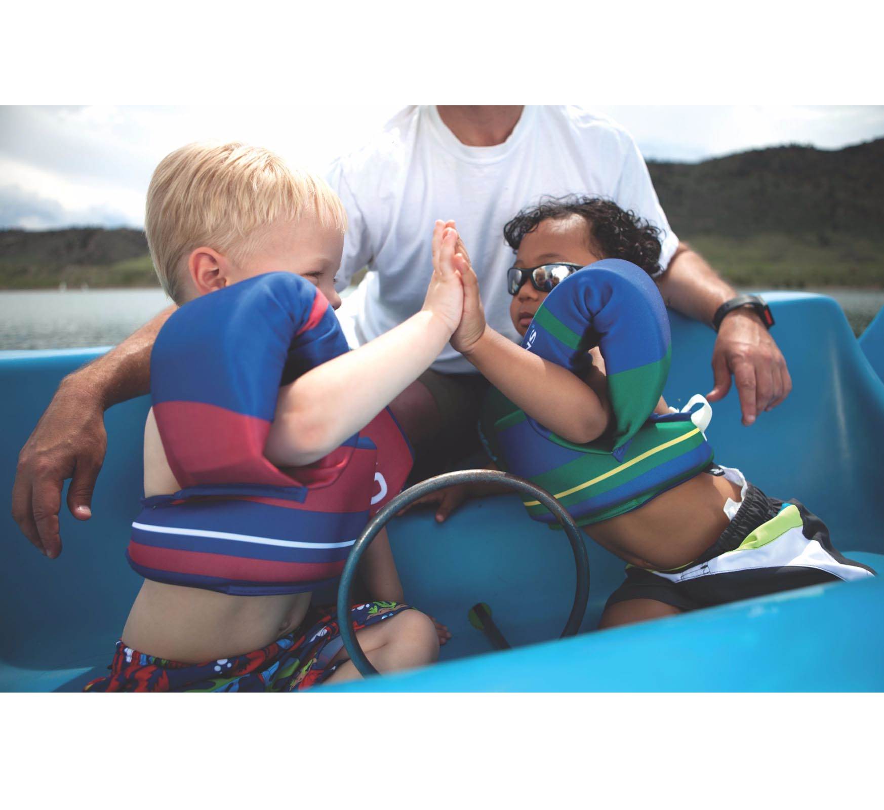 Stearns Kids Puddle Jumper Swimming Life Jacket Tahiti Orange Yellow (Open Box)