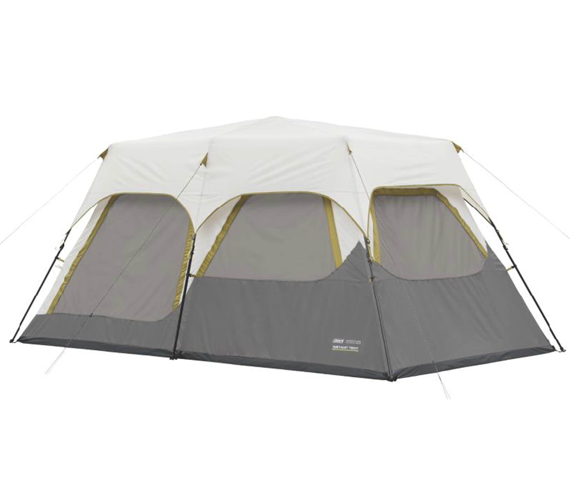 Coleman Signature 8 Person 2 Room Camping Instant Cabin Tent 14 x 8' (Open Box)