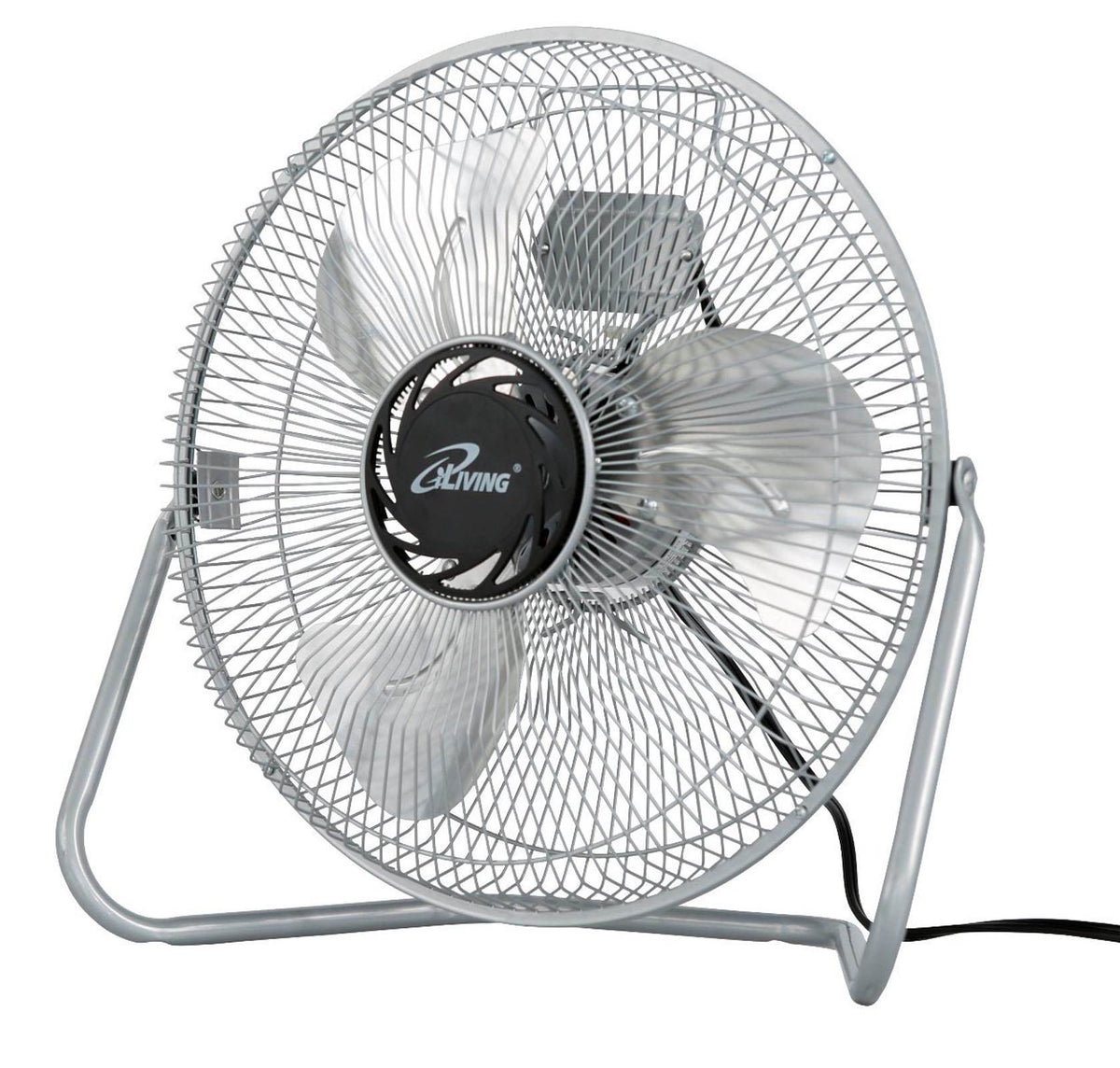 (3) iLIVING Industrial Grade 12-Inch 3-Speed High Velocity Floor Fans | ILG-8F12