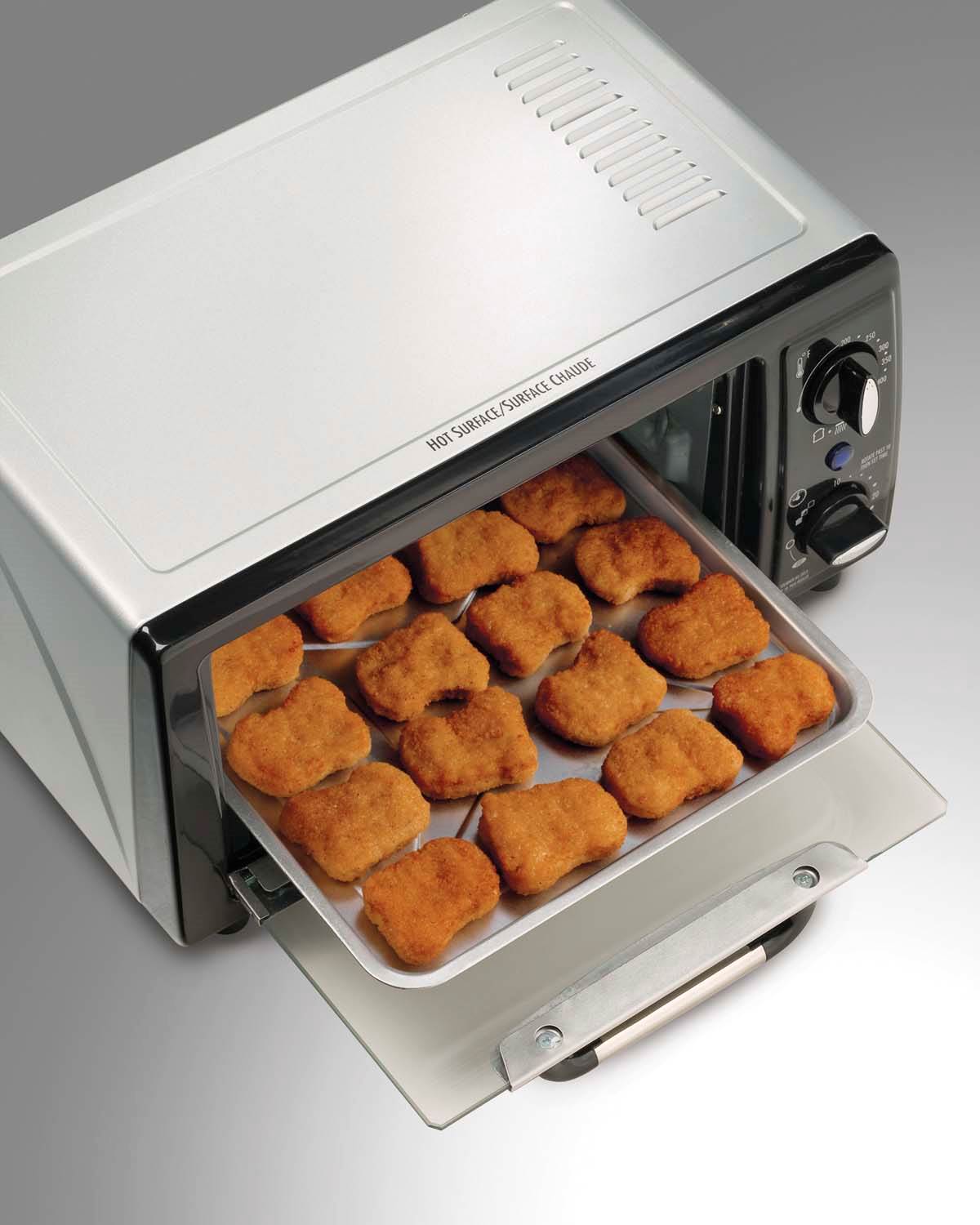 Proctor Silex 4-Slice Electric Counter-Top Toaster Oven with Timer (Open Box)