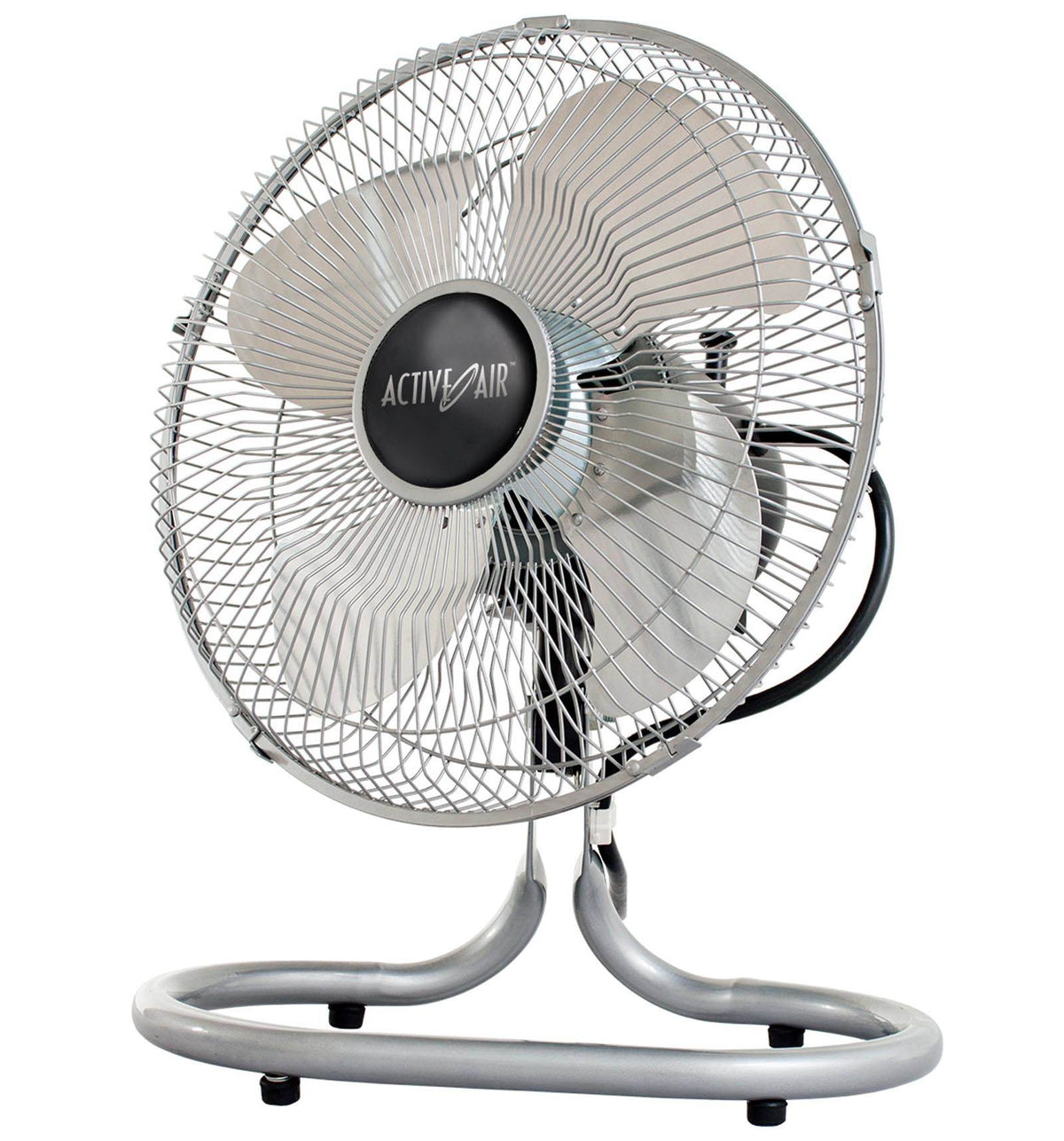 (4) HYDROFARM Active Air 12" HD Steel Oscillating Pivot Grow Fans | ACFV12HD