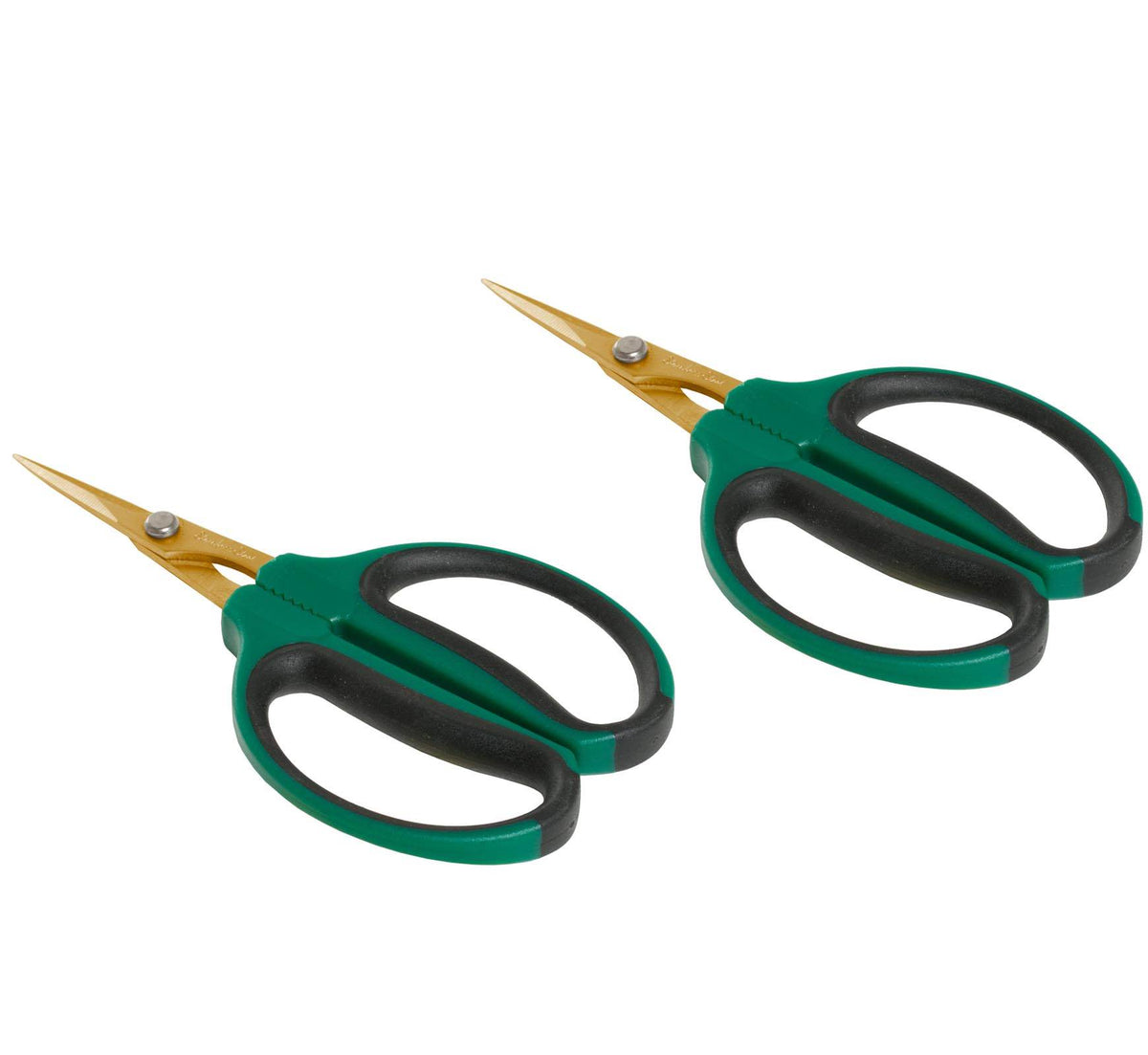 NEW! (2) HYDROFARM 40mm Titanium Angled Blade Pruner Bonsai Shears | HGBS400T