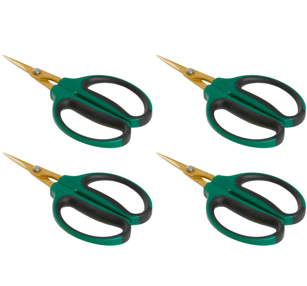 NEW! (4) HYDROFARM 40mm Titanium Angled Blade Pruner Bonsai Shears | HGBS400T
