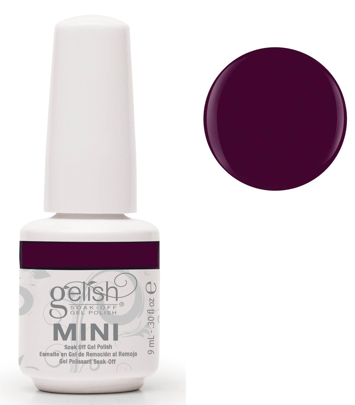Gelish Mini Plum & Done UV LED Soak Off Gel Nail Polish Bottle - 9 mL(.32oz)