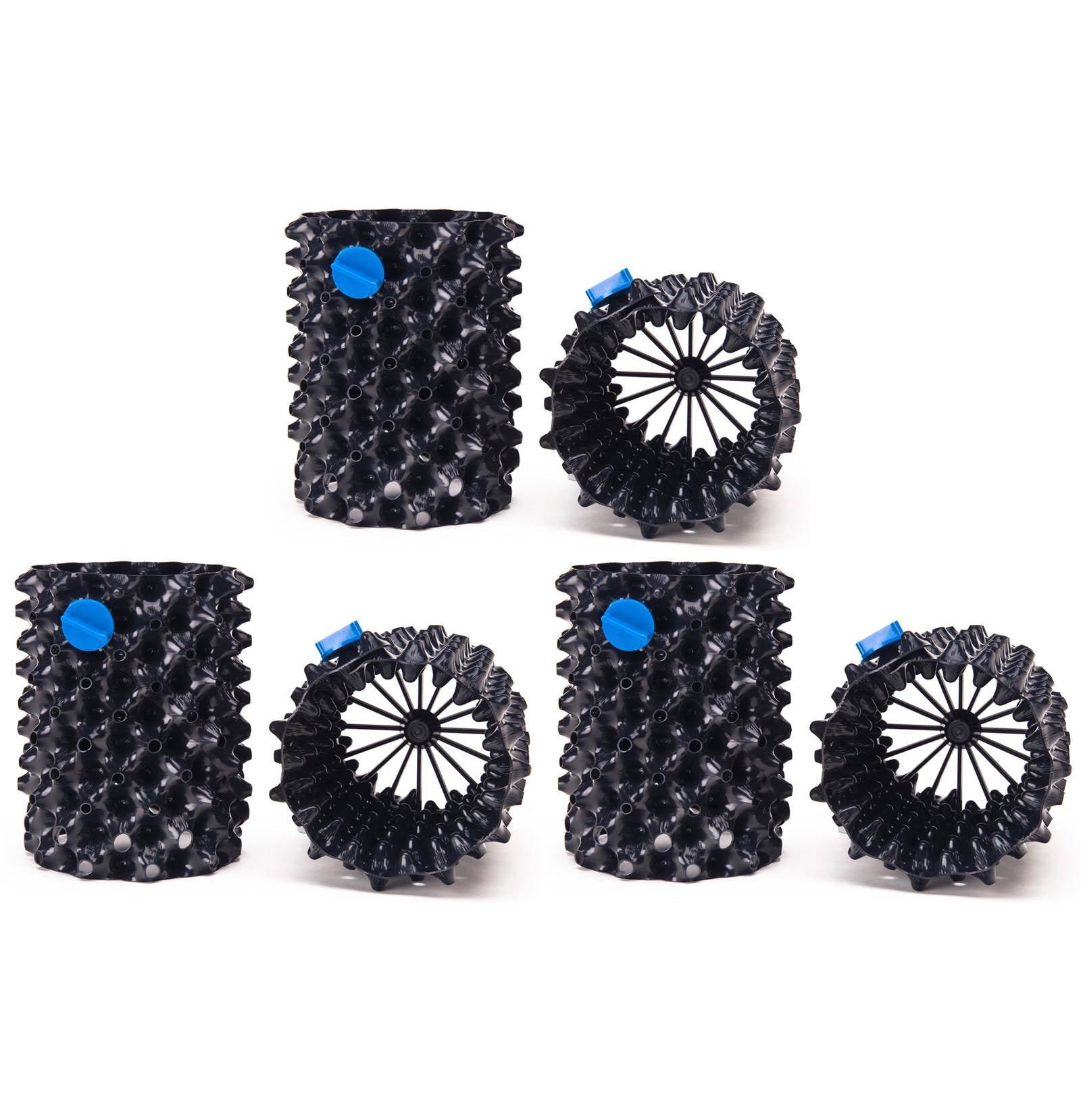 6 Pack Superoots Air-Pot 0.3 Gallon 1L Garden Propagation Pot Planter Containers