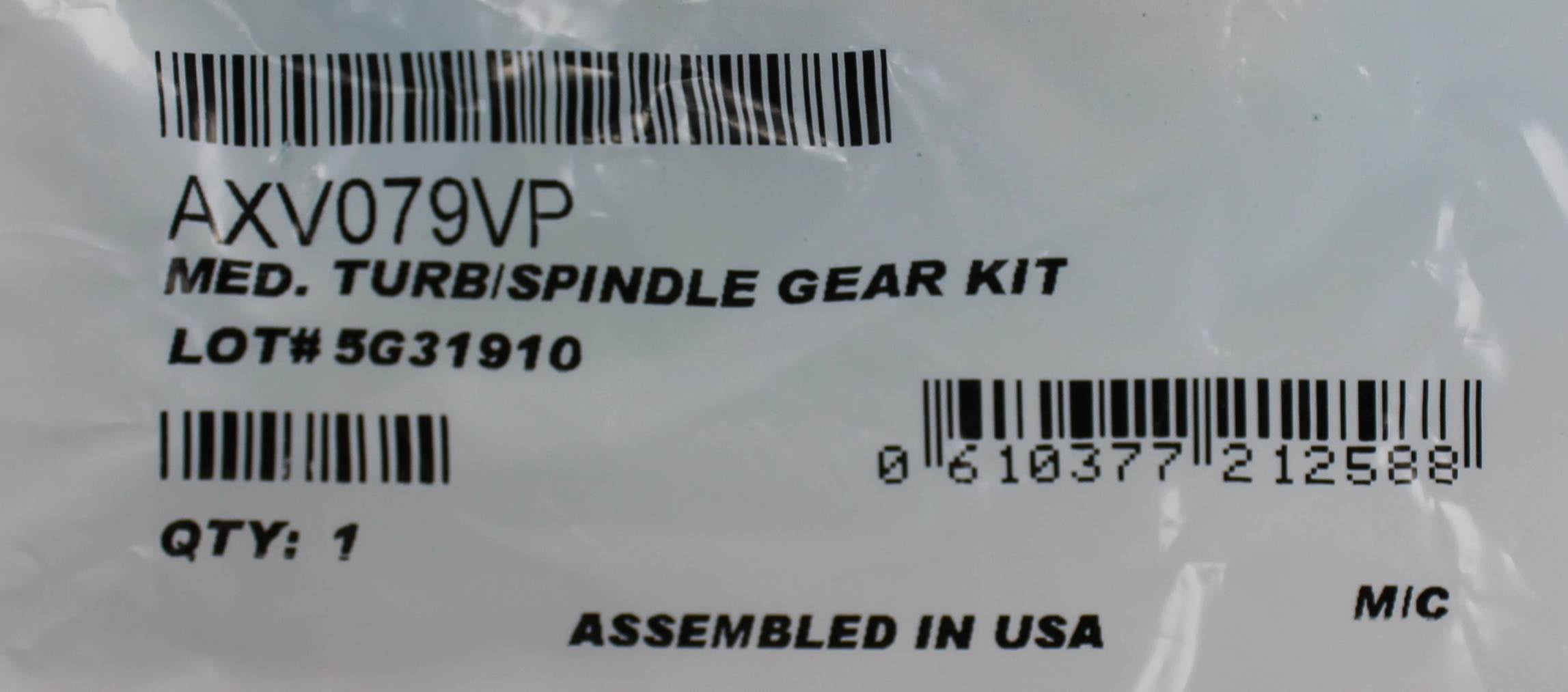 Hayward Auto Pool Cleaner Medium Turbine Spindle Gear Replacement Kit (Open Box)