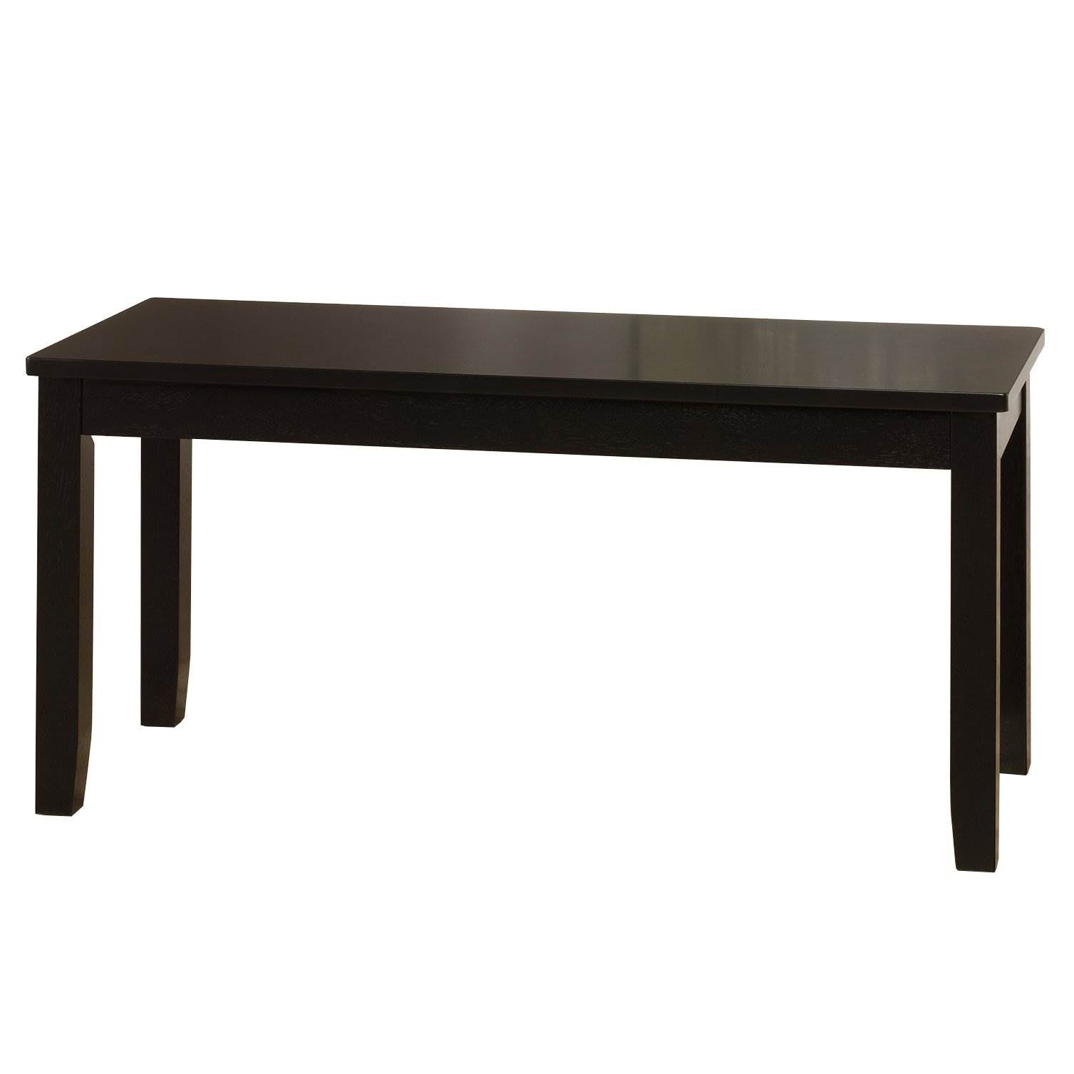 Sauder Furniture Harbor View Collection Black Indoor Living Room Bench -Open Box