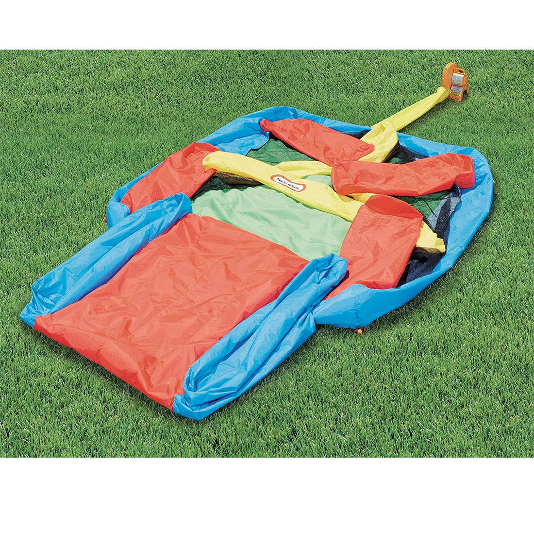 Little Tikes Kids Toddlers Inflatable Jr. Jump 'n Slide Bouncer, Ages 2 to 8