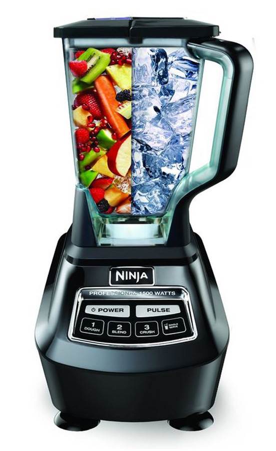 Ninja 2HP 1500W Mega Kitchen Professional Blender + Processing Bowl - Open Box