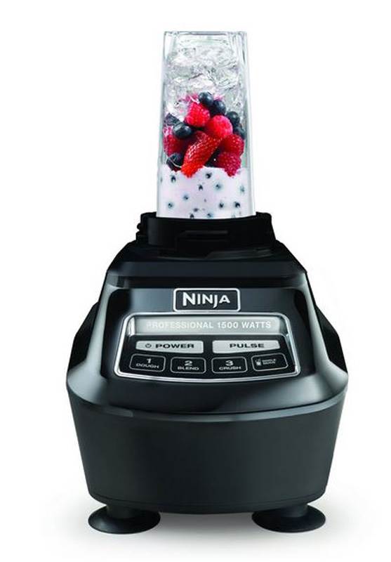 Ninja 2HP 1500W Mega Kitchen Professional Blender + Processing Bowl - Open Box
