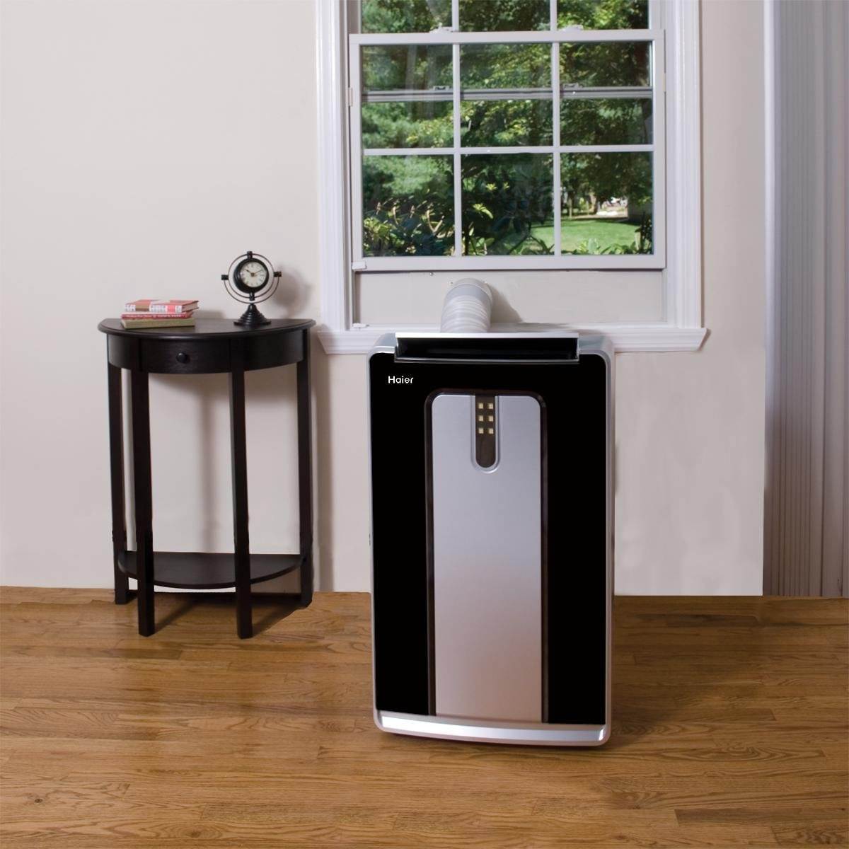 Haier HPN10XHM Portable Air Conditioner w/ Heater, 10000 BTU/9000 BTU (Open Box)