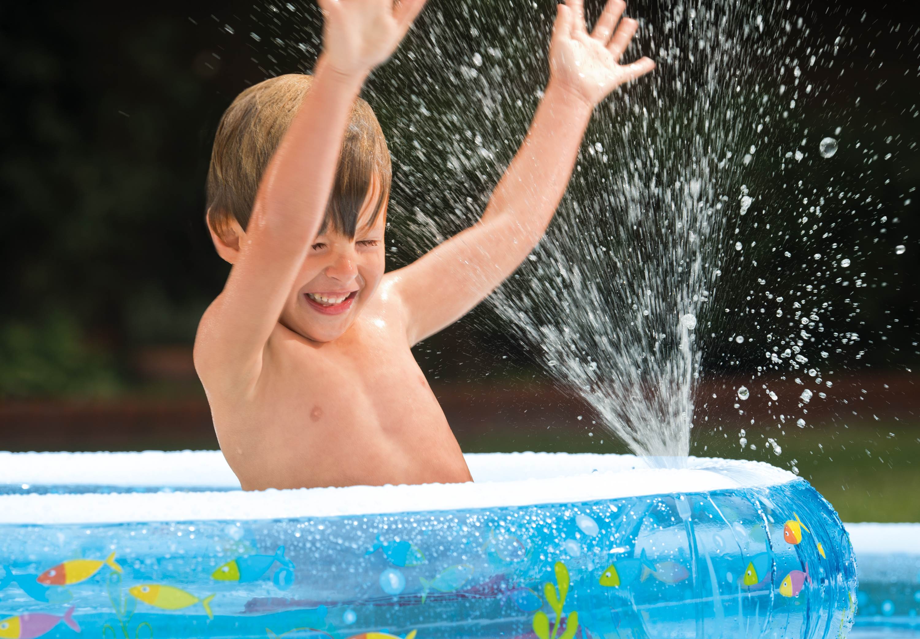 Intex Wishing Well Inflatable Swim Center Fun Baby Swimming Pool | Open Box
