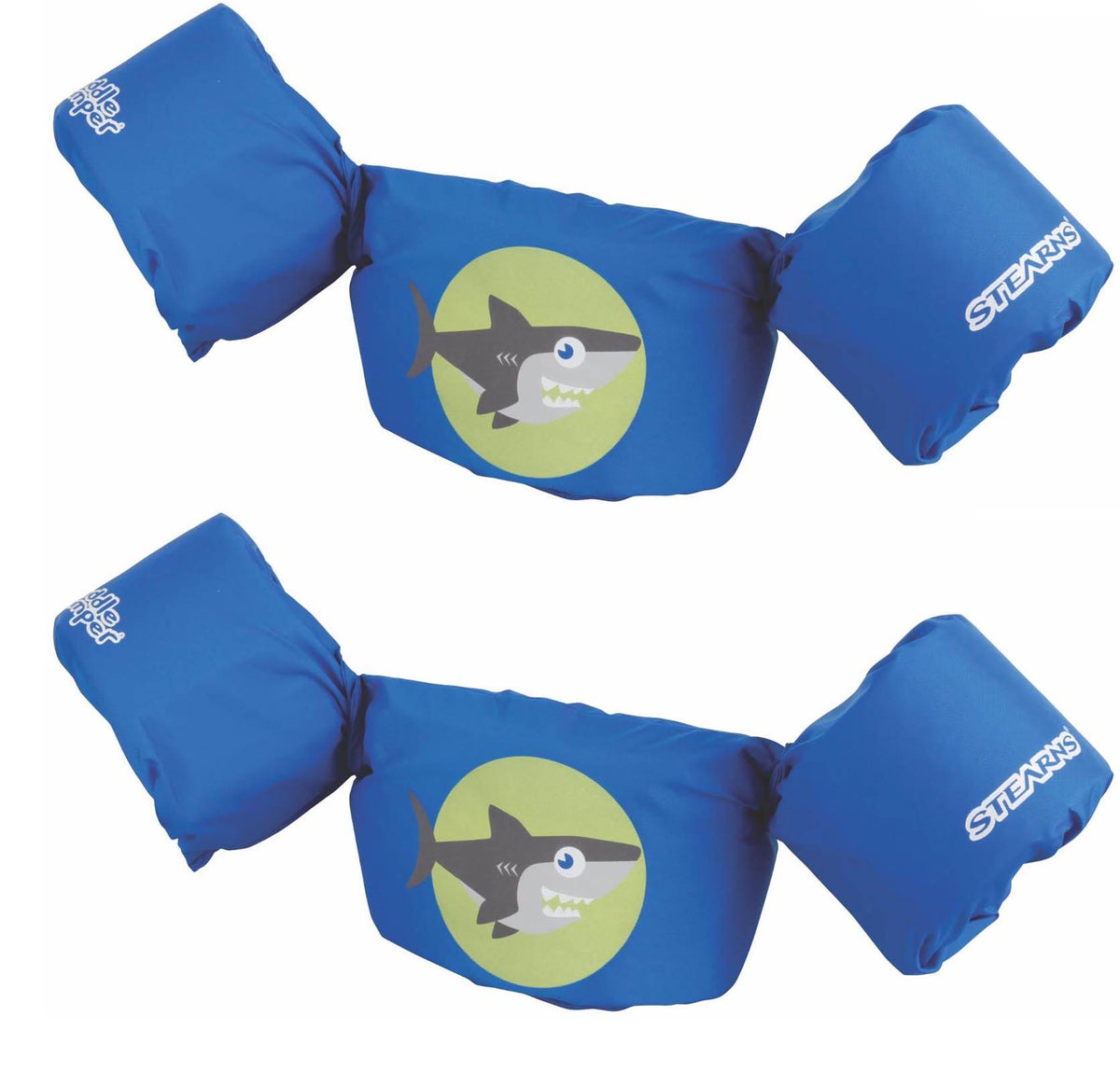 (2) COLEMAN Stearns Kids Puddle Jumper Swimming Life Jacket Vests | Blue Shark