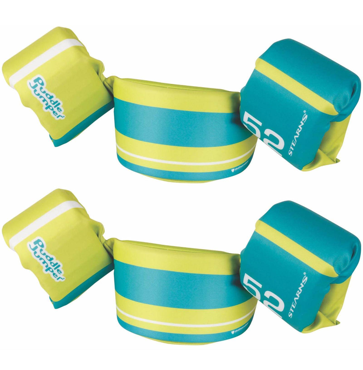 (2) COLEMAN Stearns Kids Puddle Jumper Swimming Life Jackets | Tahiti Yellow