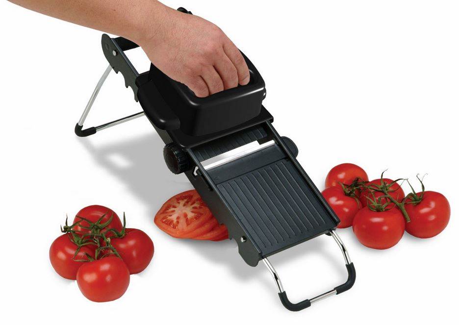 Jaccard 200421 Safe Hands Interchangeable Blade Mandolin Slicer (Used)