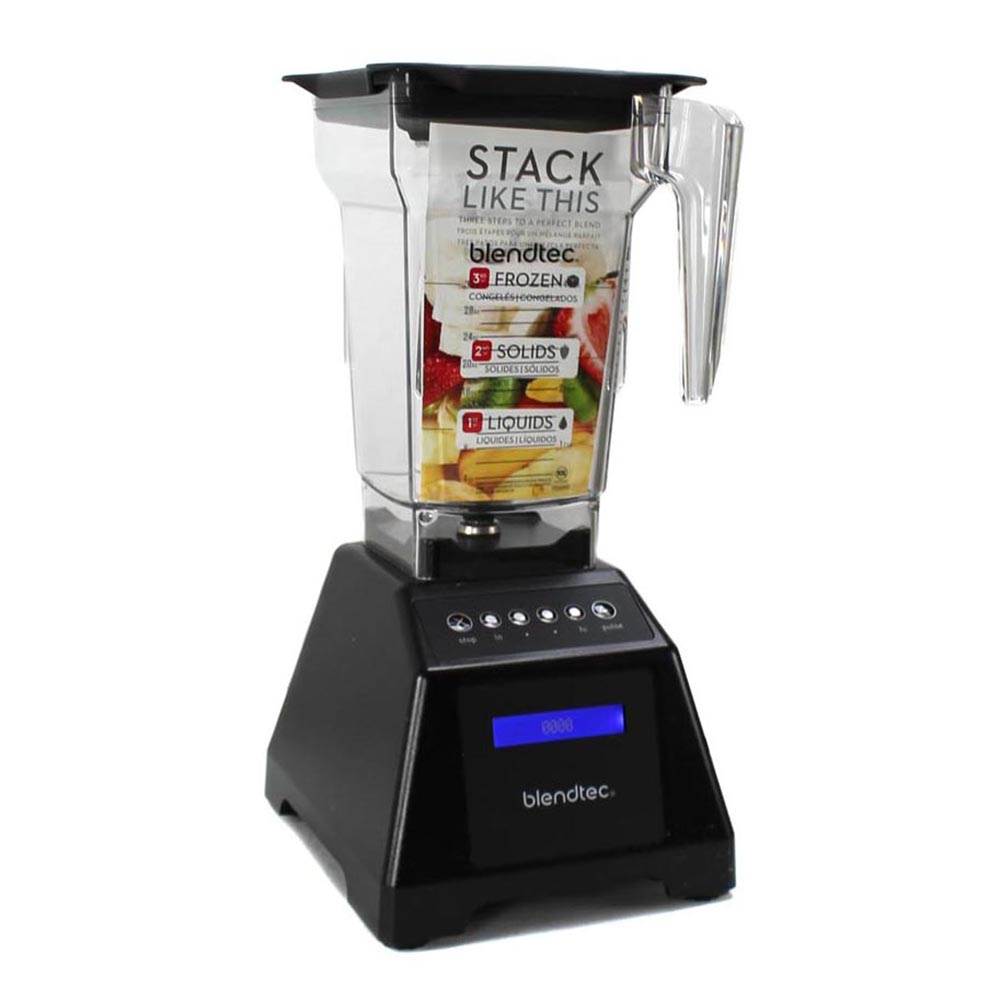 Blendtec Classic 560 1560W 3 Hp 4 Speed Kitchen Mixer Blender- Black, Red, White