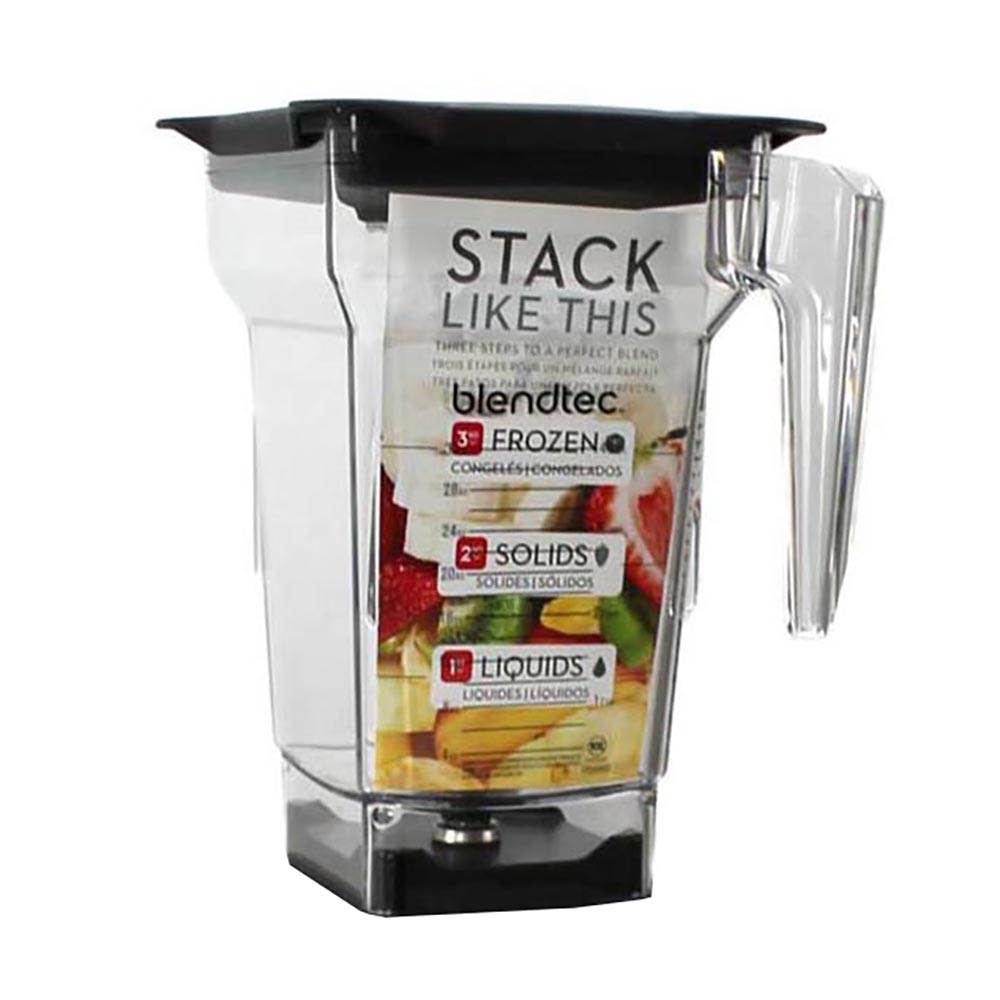 Blendtec Classic 560 1560W 3 Hp 4 Speed Kitchen Mixer Blender- Black, Red, White