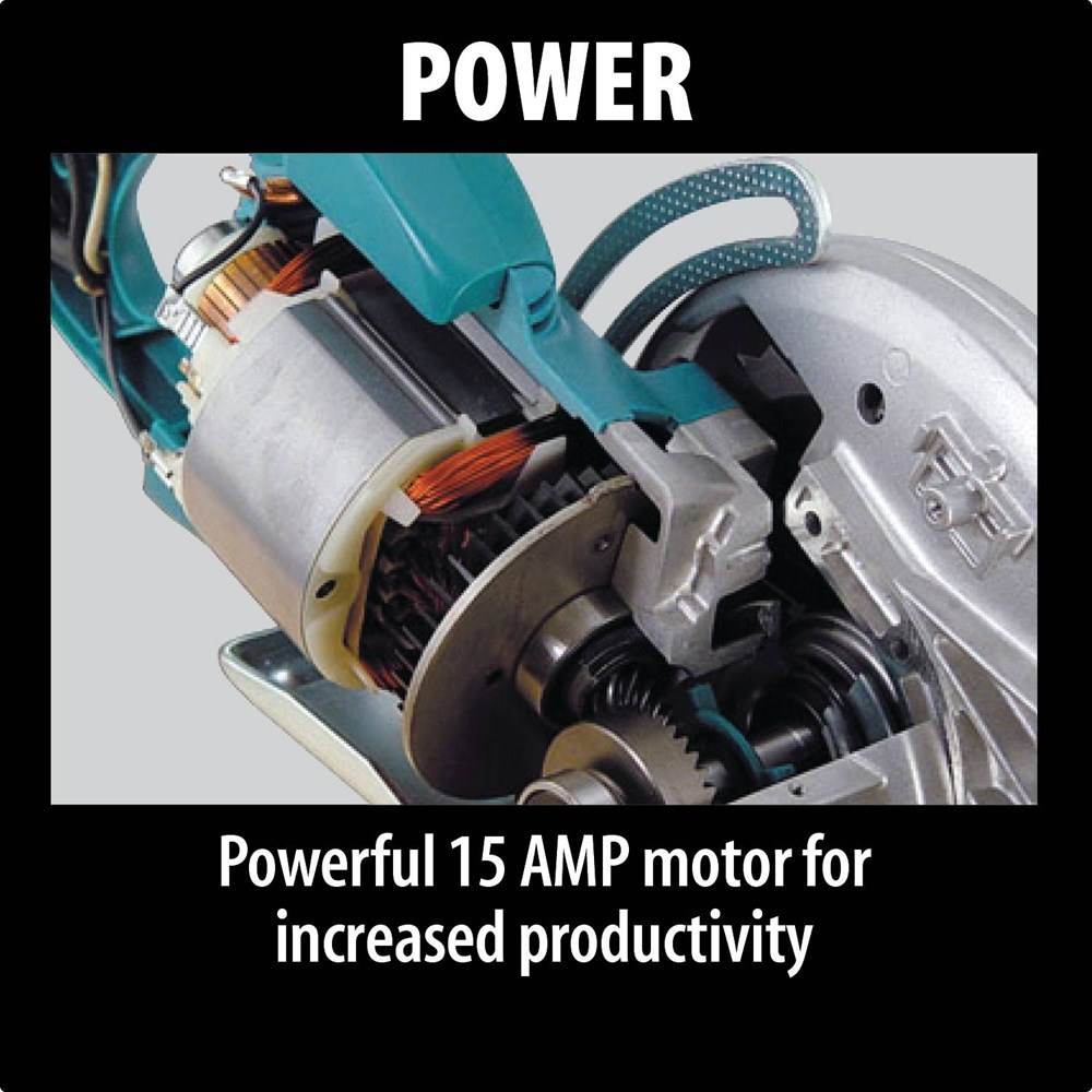 Makita Builders 15 Amp Electric 7-1/4" Hypoid Circular Saw w/Blade (Open Box)