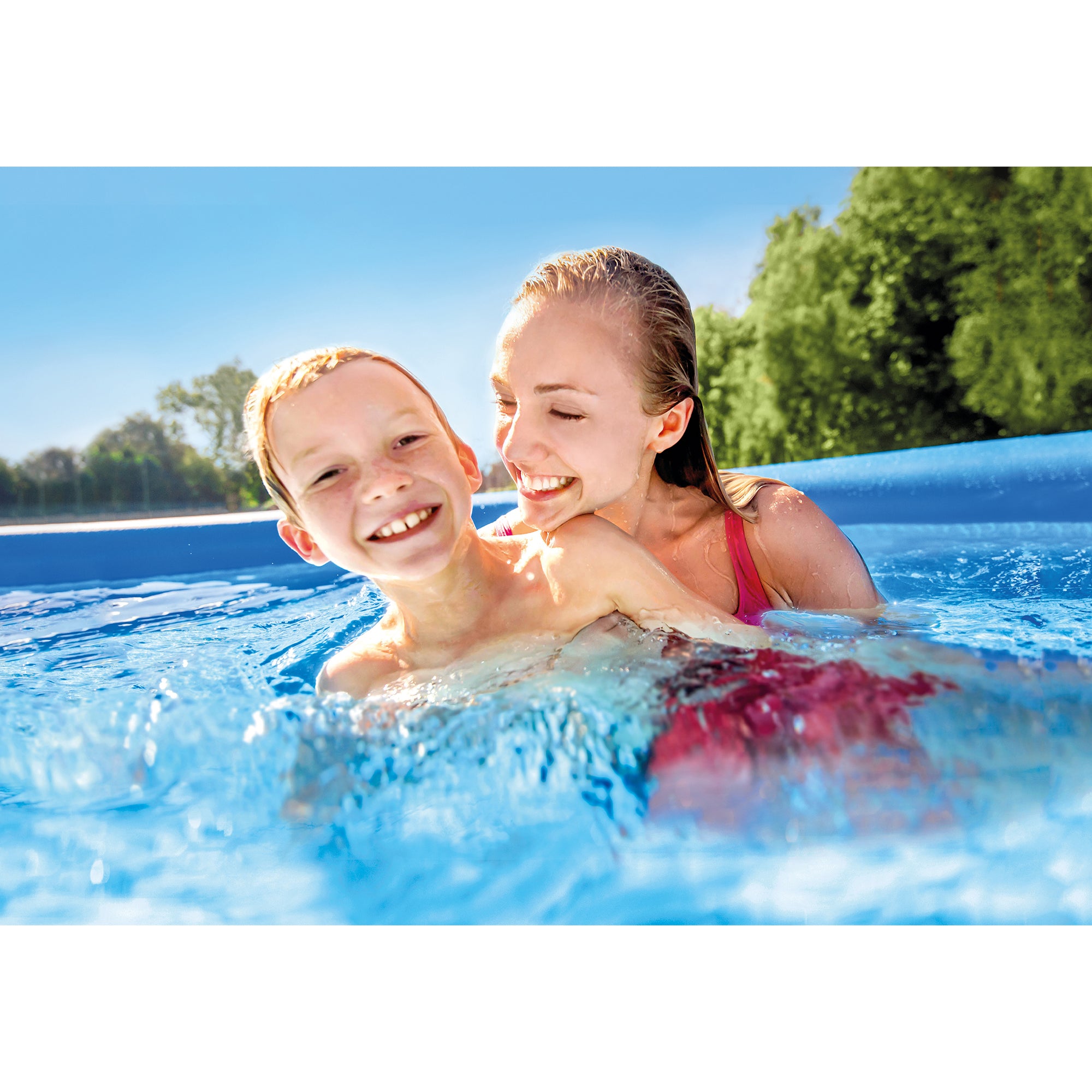 Intex 10' x 24" Easy Set Inflatable Above Ground Pool w/ Filter (Open Box) - VMInnovations