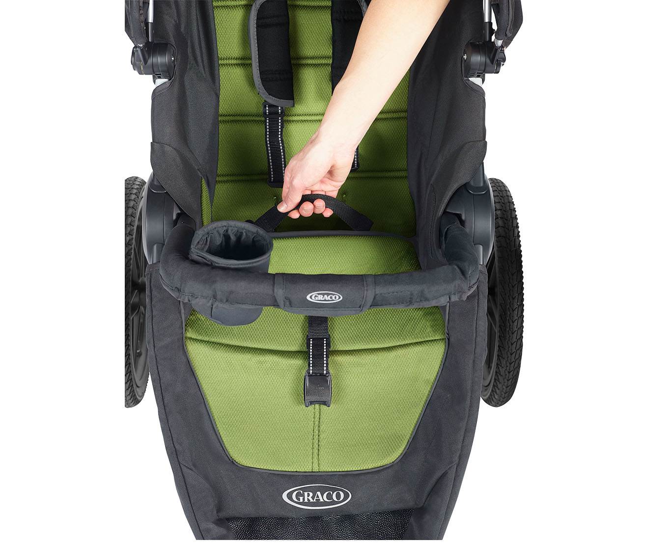 Graco Relay Click Connect Performance Jogging Stroller - Lynx | Open Box