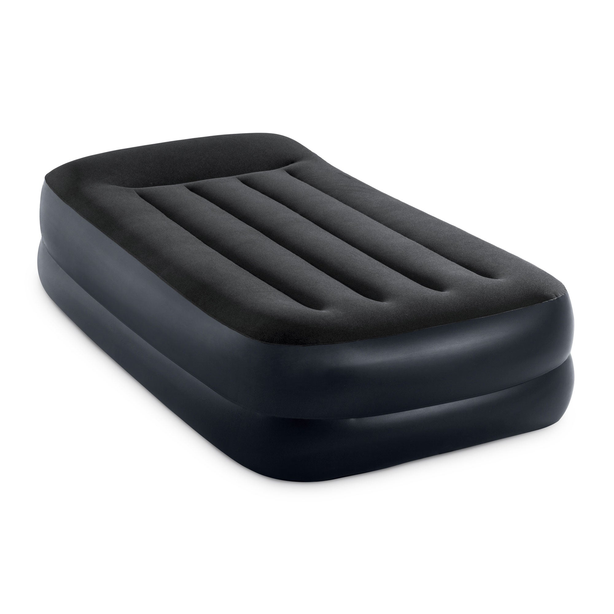 Intex Dura Beam Plus Pillow Raised Airbed Mattress w/ Built in Pump, Twin (Used) - VMInnovations