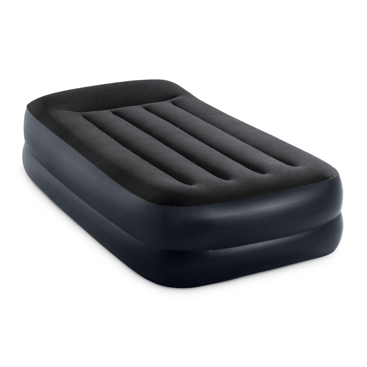 Intex Dura Beam Plus Pillow Raised Airbed Mattress w/ Built in Pump, Twin (Used) - VMInnovations