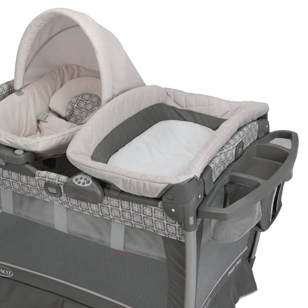 Graco Pack 'n Play Playard with Nuzzle Nest Sway Seat, Finland (Open Box)
