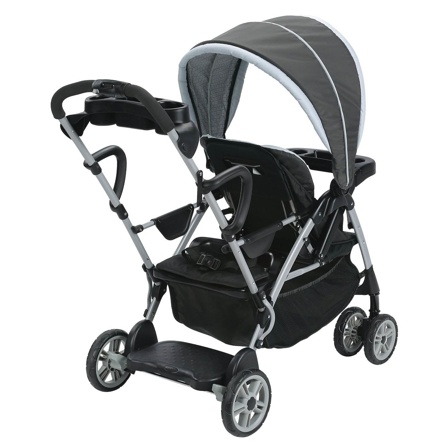 Graco RoomFor2 Duo Stand & Ride Double Stroller Classic Click Connect (Open Box)