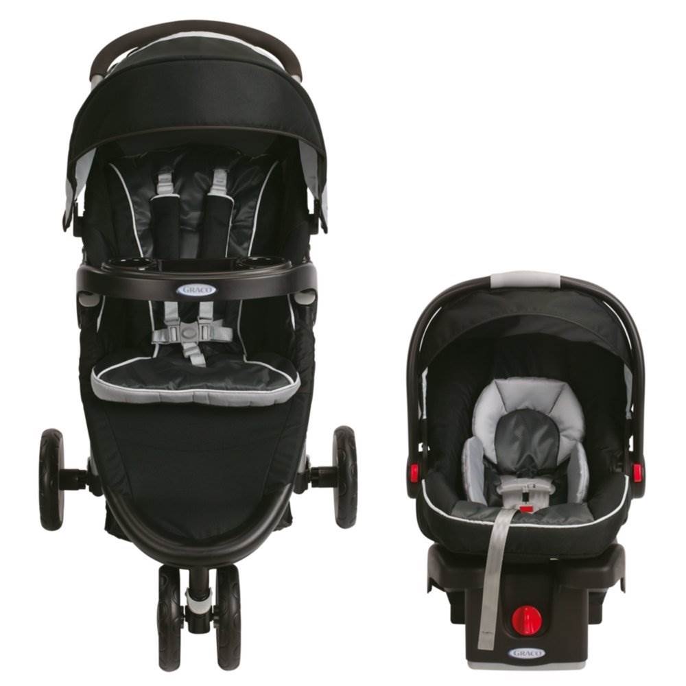 Graco FastAction Fold Sport Click Connect Travel System | Gotham - Open Box