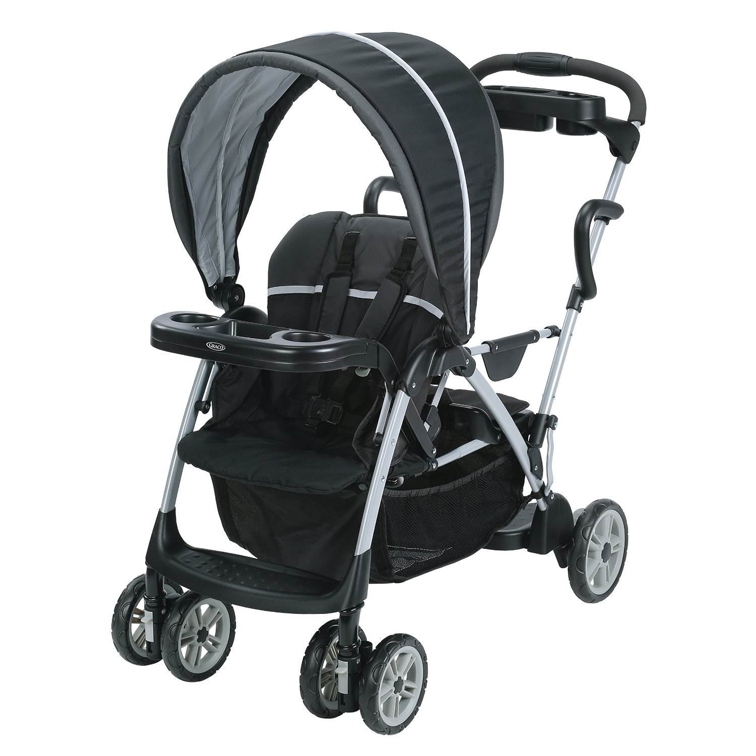 Graco RoomFor2 Duo Stand & Ride Double Stroller Classic Connect (Open Box)