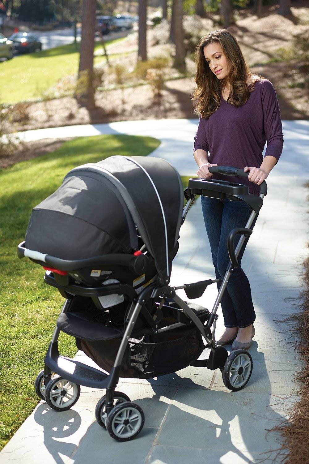 Graco RoomFor2 Duo Stand & Ride Double Stroller Classic Connect (Open Box)