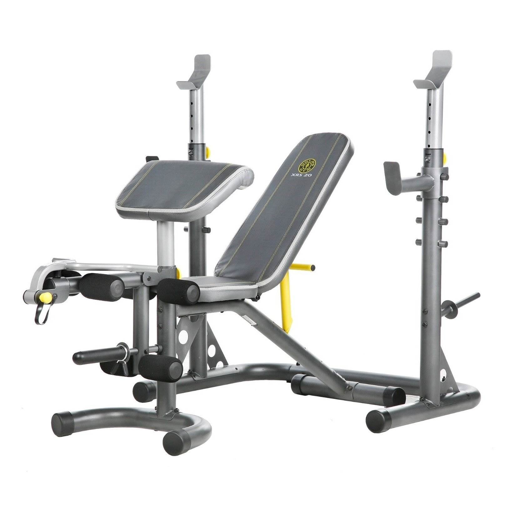 Golds Gym XRS20 Multipurpose Weight Bench Personal Home Gym Workout (Open Box)