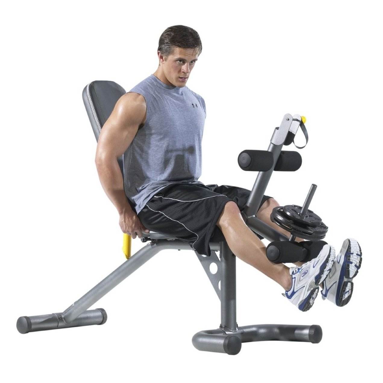 Golds Gym XRS20 Multipurpose Weight Bench Personal Home Gym Workout (Open Box)