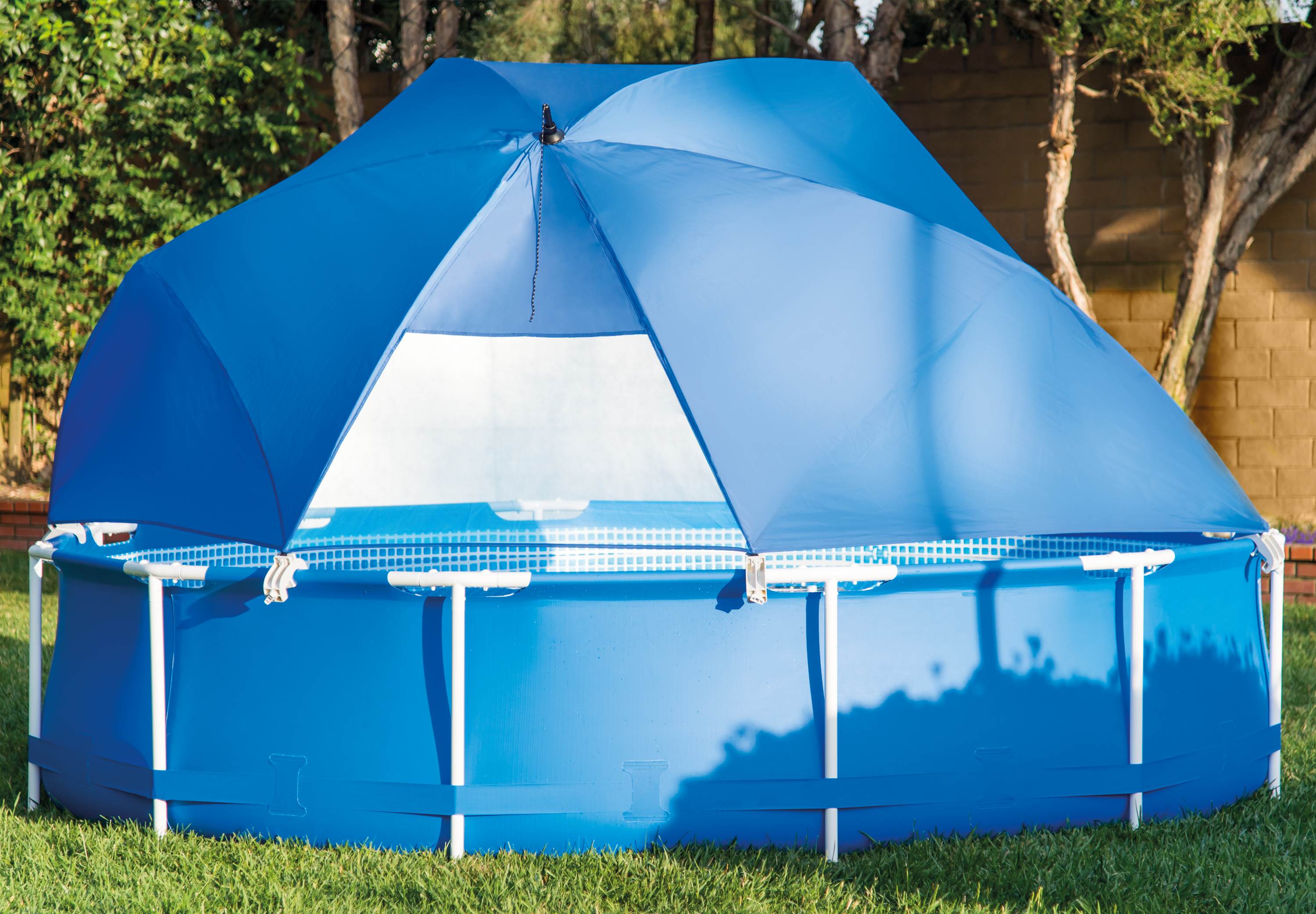 Intex Pool Shade Canopy for Metal & Ultra Frame Above Ground Pools (Open Box)