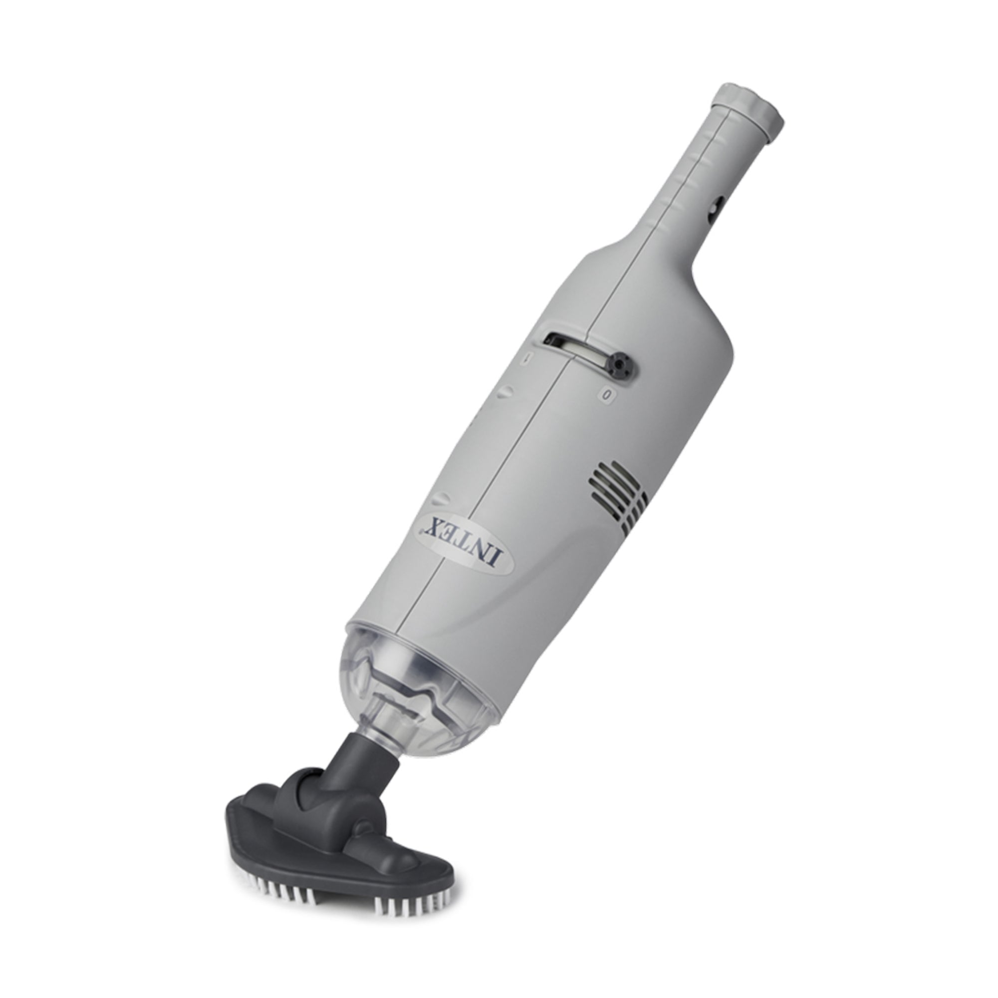 Intex 28620E Manual Rechargeable Handheld Swimming Pool Vacuum Cleaner, Gray - VMInnovations