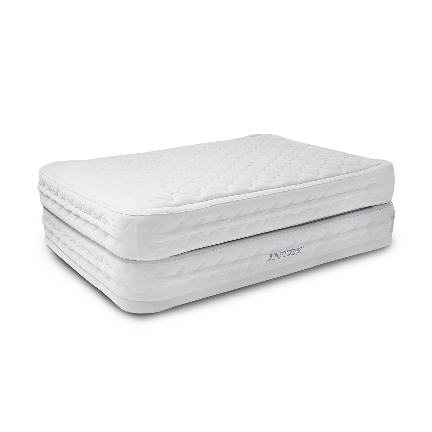 Intex Supreme Dura-Beam Air Flow Raised Queen Airbed with Built-in Pump (3 Pack)