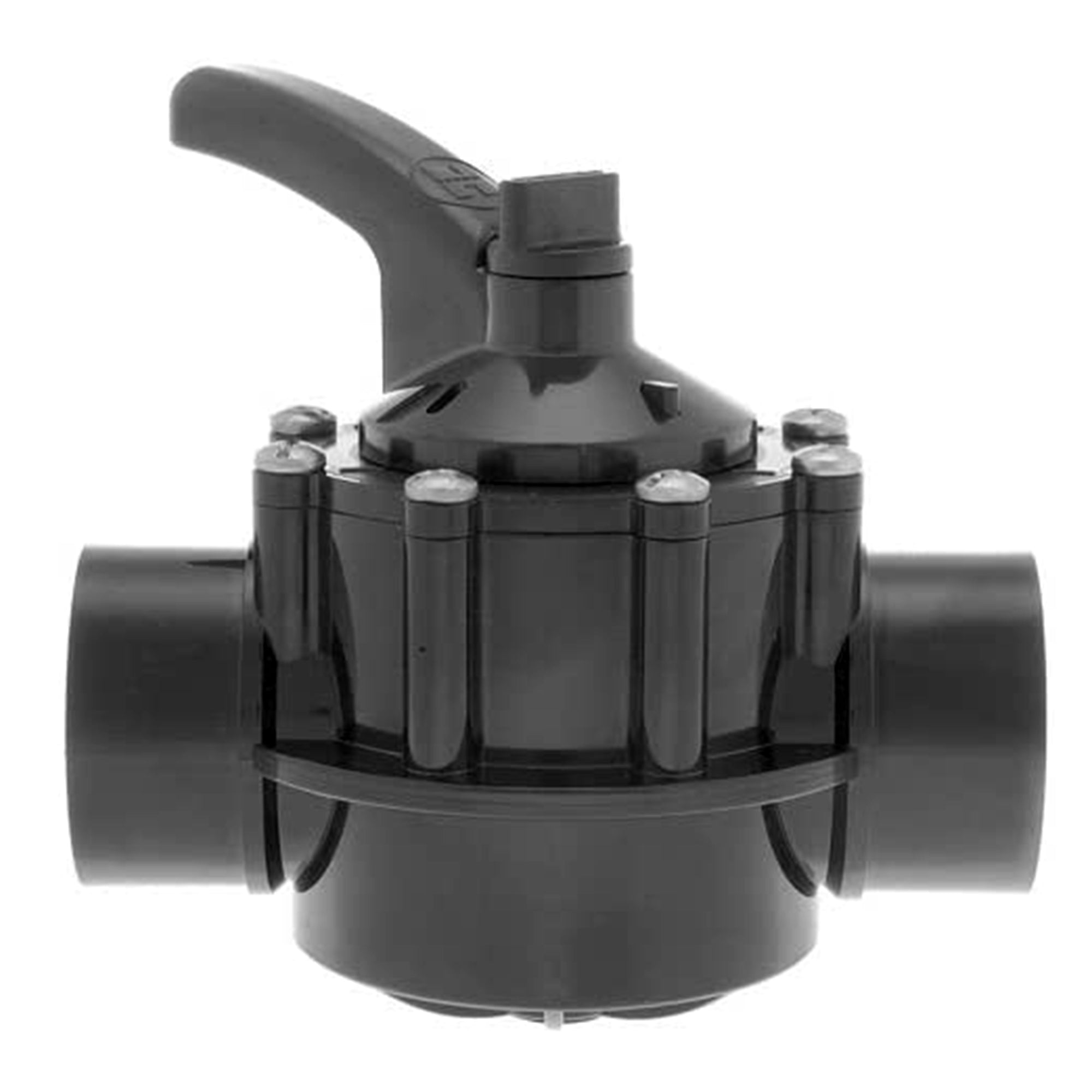 Hayward PSV Swimming Pool 2 Way 1.5 x 2 Inch PVC Water Diverter Valve (Used)