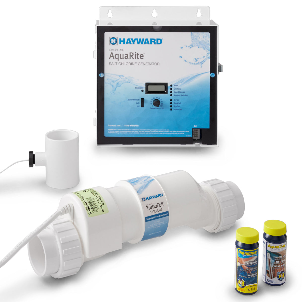 Hayward AquaRite Salt Pool Chlorinator Control Box w/ 40,000 Gal Cell (Open Box)